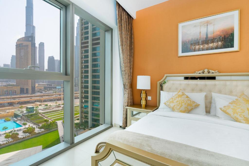 Lux BnB Downtown Views -II Burj Khalifa View